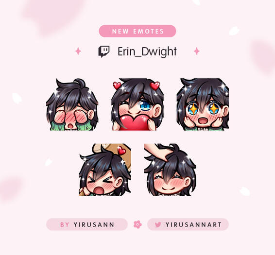 Erin Dwight Emotes